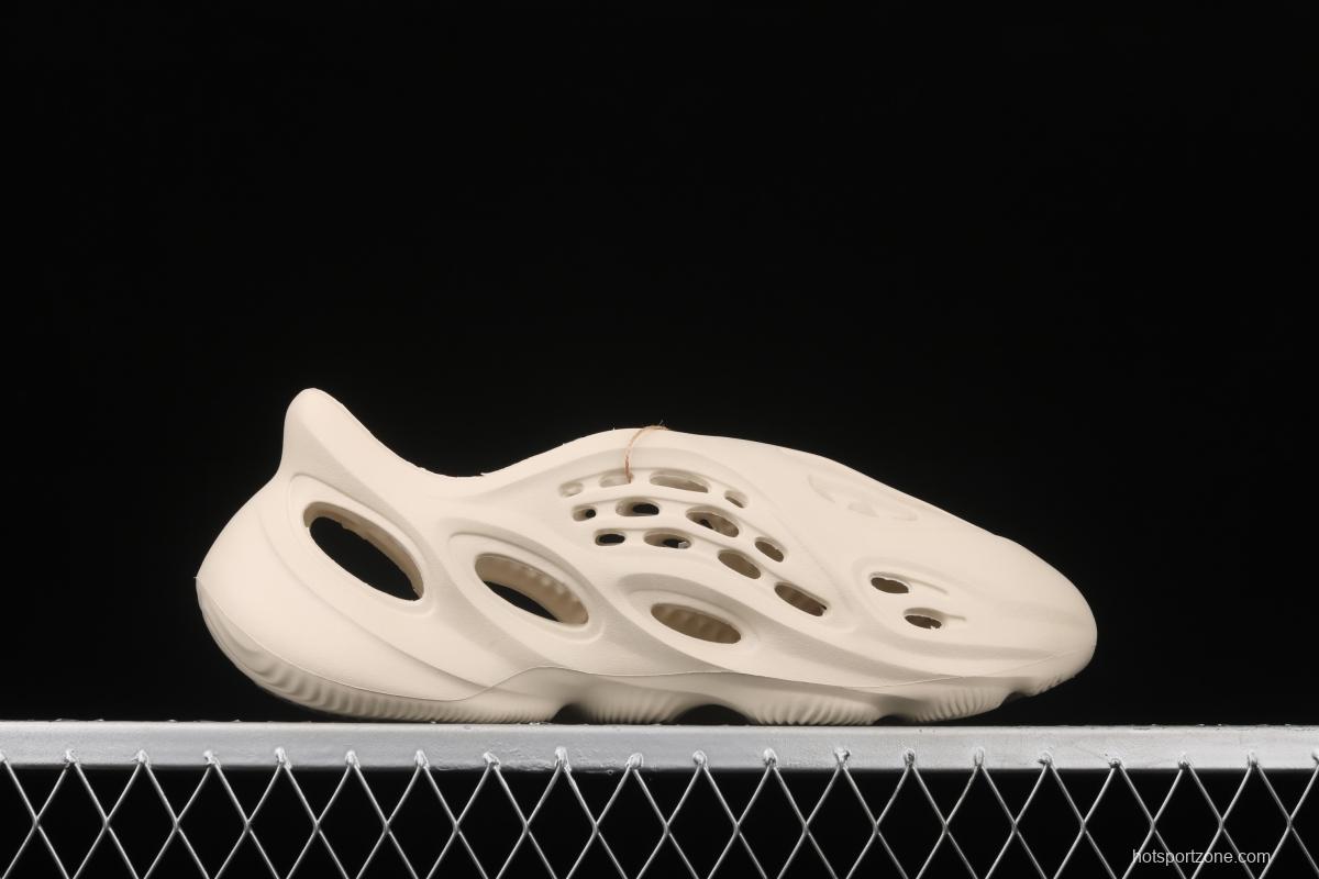 Adidas Yeezy Foam Runner Ararat integrated injection molding coconut hole shoes desert ash