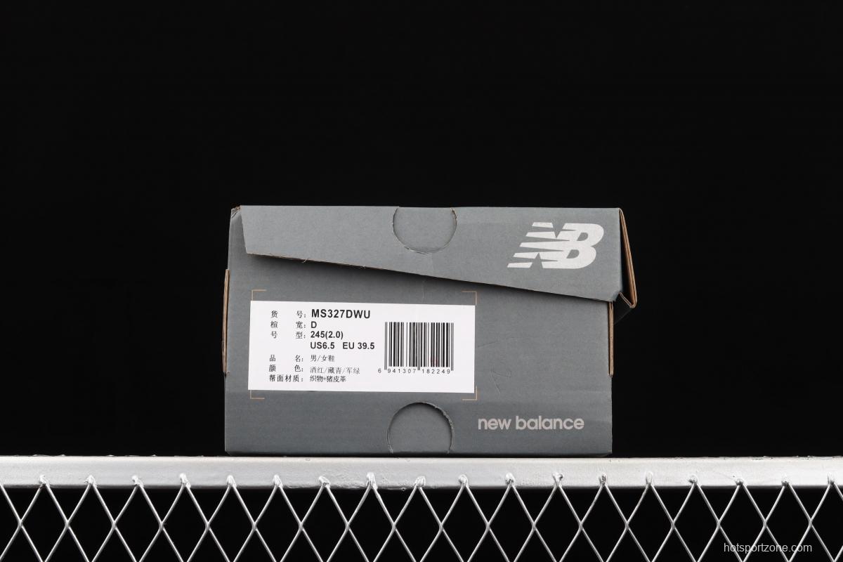 New Balance MS327 series retro leisure sports jogging shoes MS327DWU