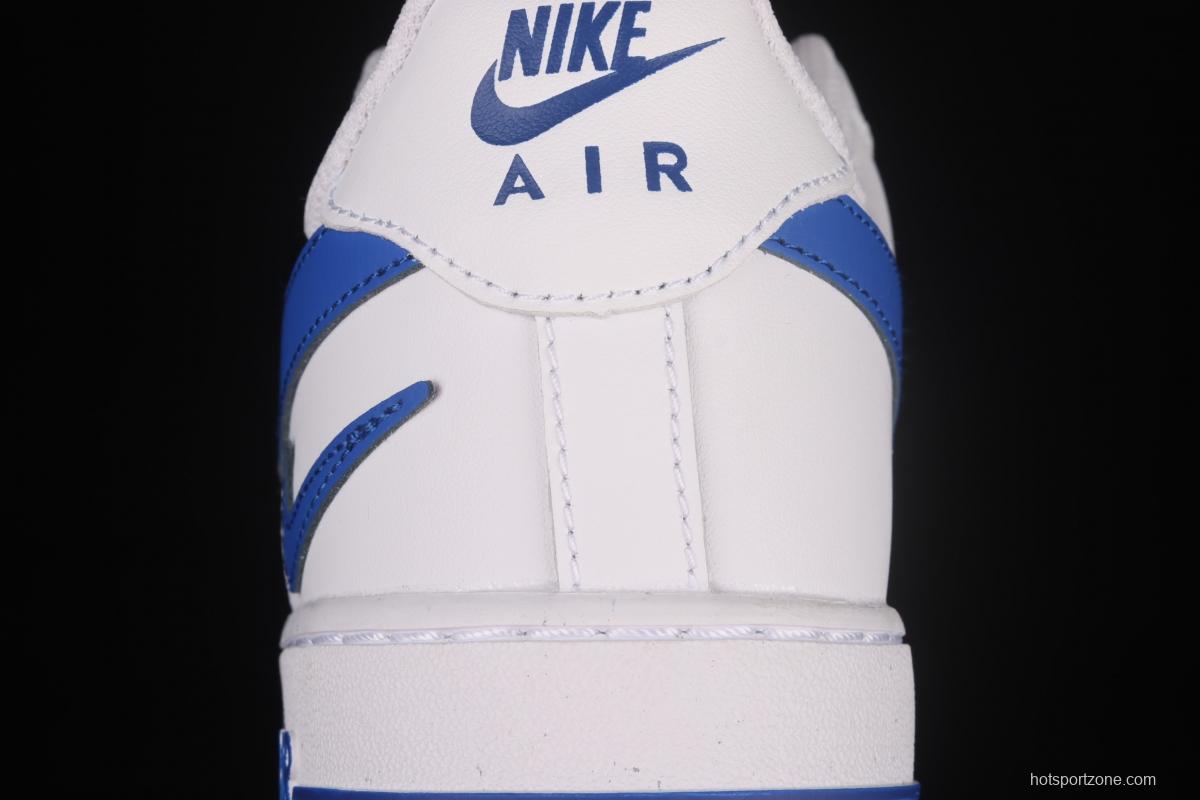 NIKE Air Force 1: 07 Low deconstructs Big Blue Hook low-top Leisure Board shoes DR0143-100