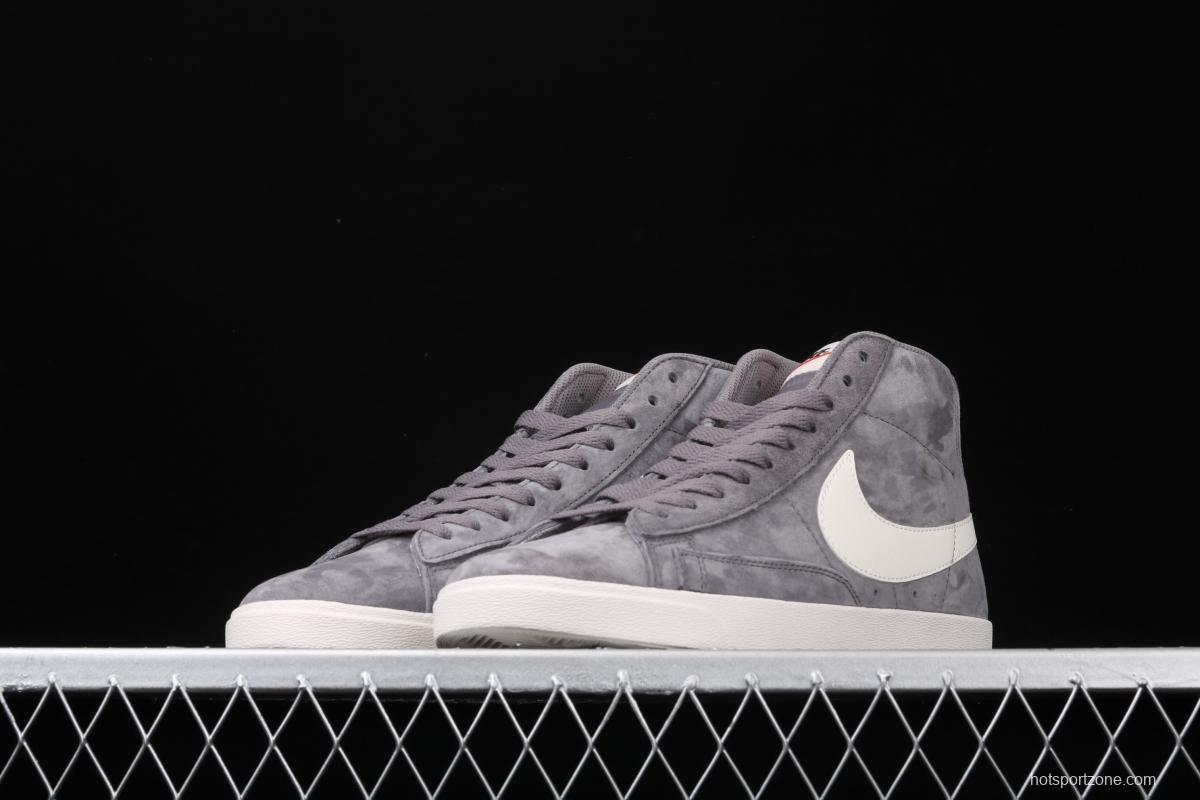 NIKE Blazer Mid Vntg Suede Trail Blazers high-top leisure sports board shoes 917862-004