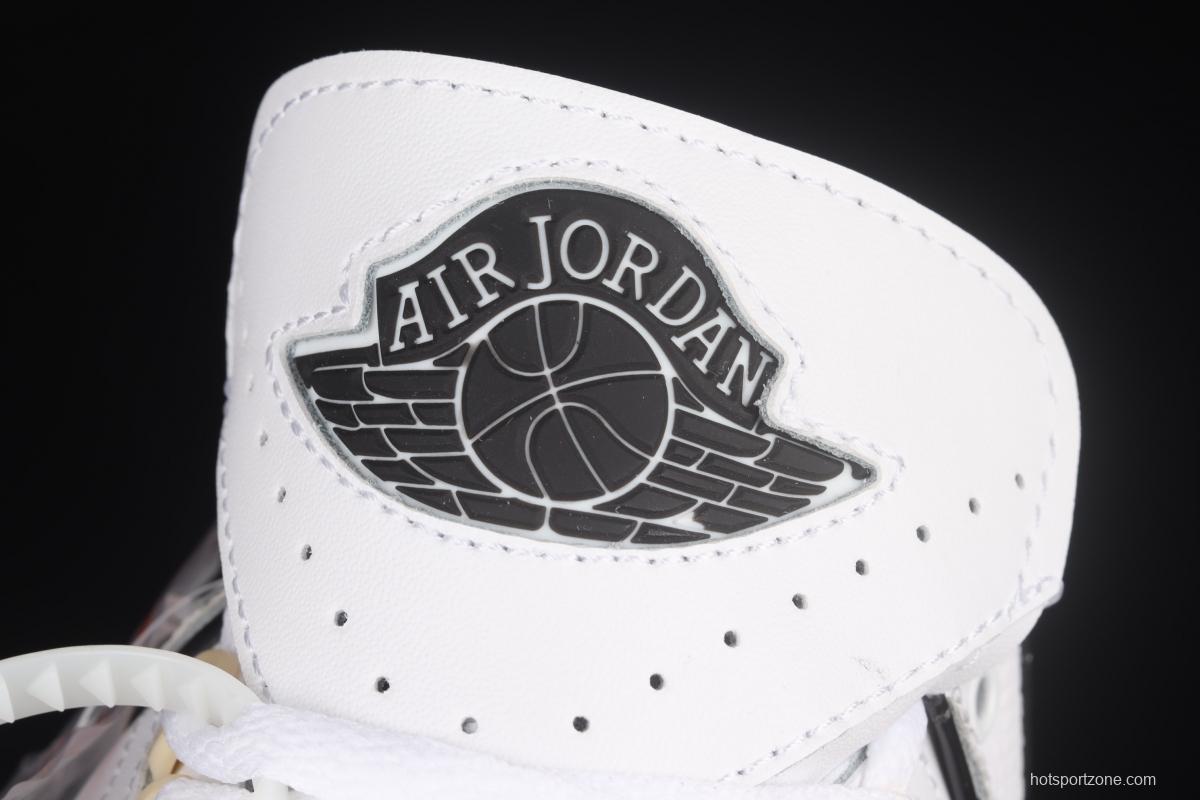 OFF-White x Air Jordan 2 Low SP AJ2 Joe 2 Milk White Joint style Basketball shoes DJ4375-101