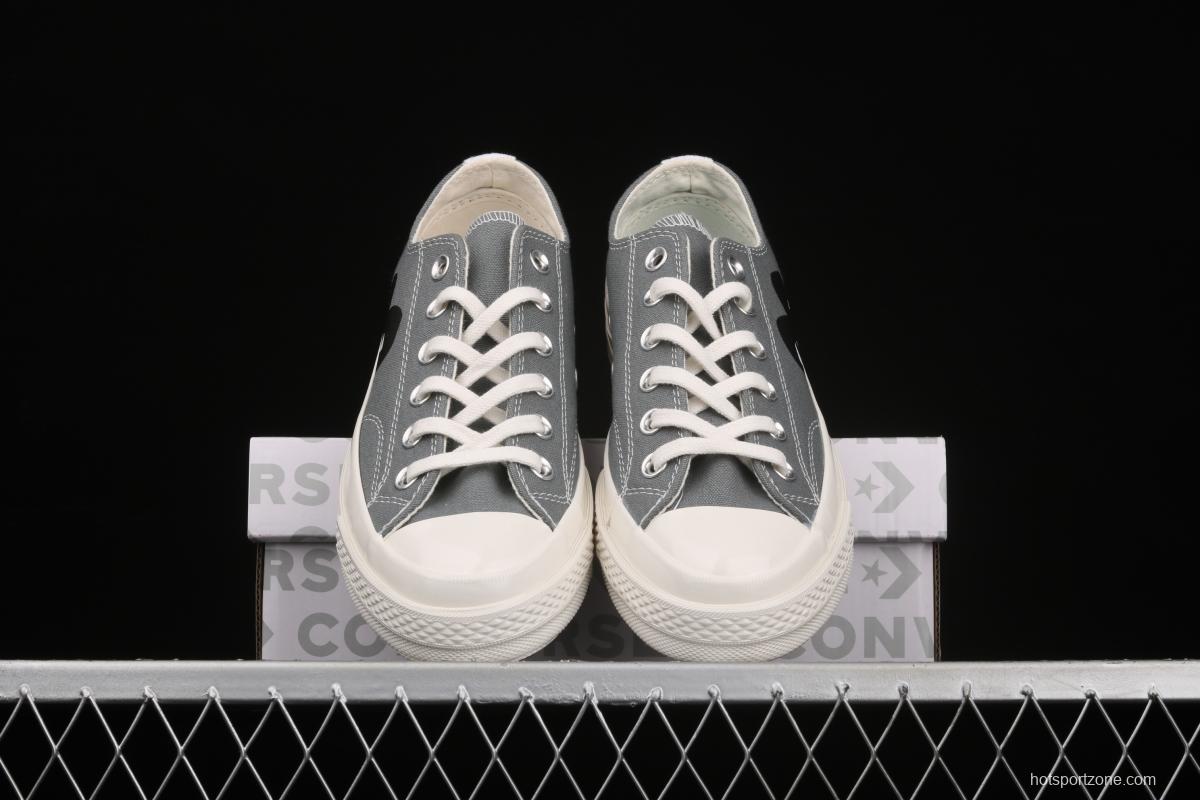 Converse x Cdg Comme des Gar ç ons Play 2021ss Love Co-named low-upper shoes 171849C