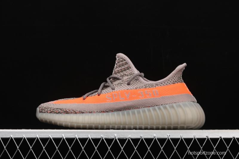 Adidas Yeezy 350V2 Real Boost Basf BB1826 das coconut 350 second generation gray orange BASF Boost original