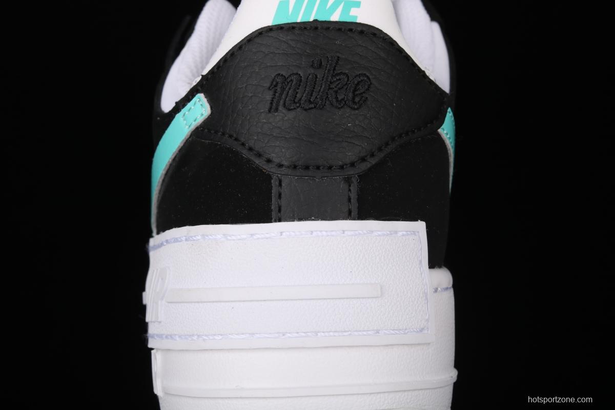 NIKE Air Force 1 ShAdidasow Rtl light weight heightened low-top board shoes CZ7929-100