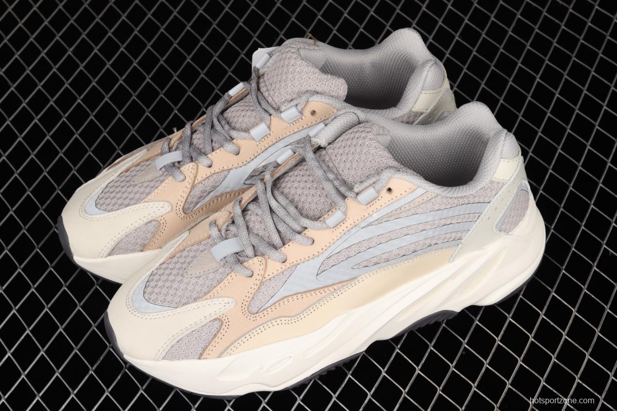 Adidas Yeezy 700V2 Cream GY7924 Kanye coconut 700brown white gray cream vintage daddy shoes BASF popcorn