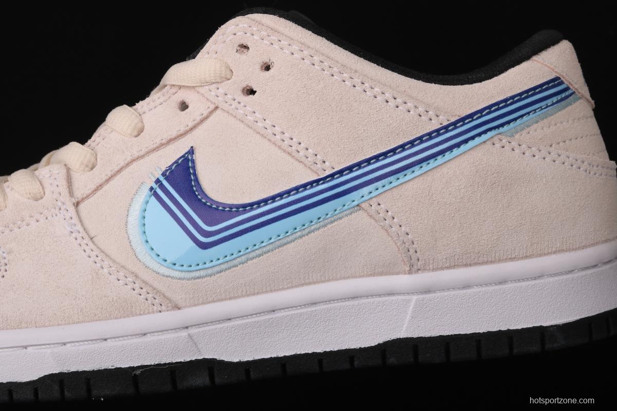 NIKE DUNK SB Low Pro road travel blue hook white blue low-top men's casual board shoes CT6688-200