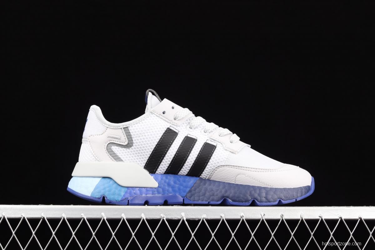 Adidas Nite Jogger 2019 Boost H017163M reflective vintage running shoes
