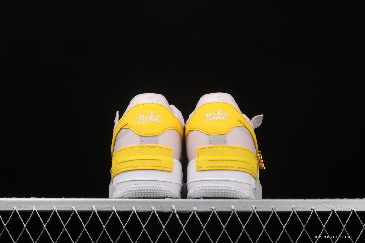 NIKE Air Force 1 ShAdidasow light weight heightened low-top 100-top board shoes CJ1641-102