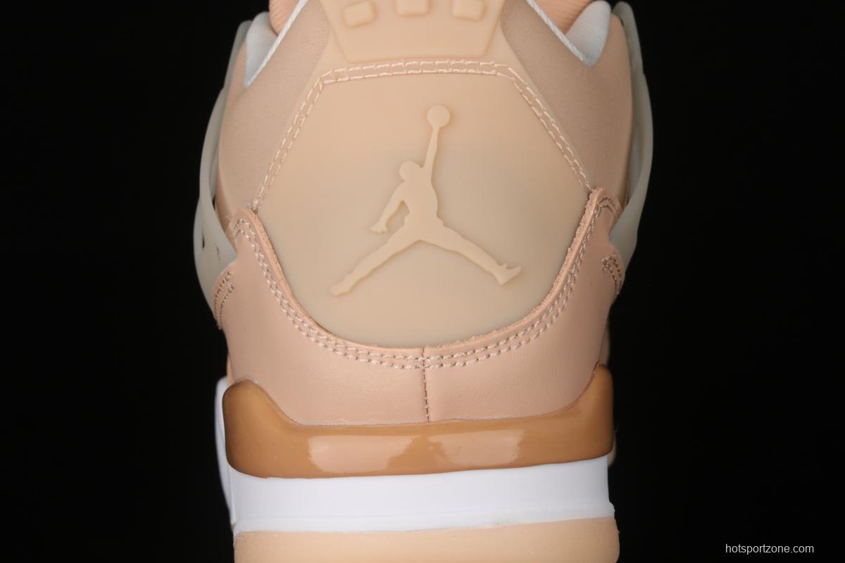 Air Jordan 4 Shimmer khaki light color DJ0675-200