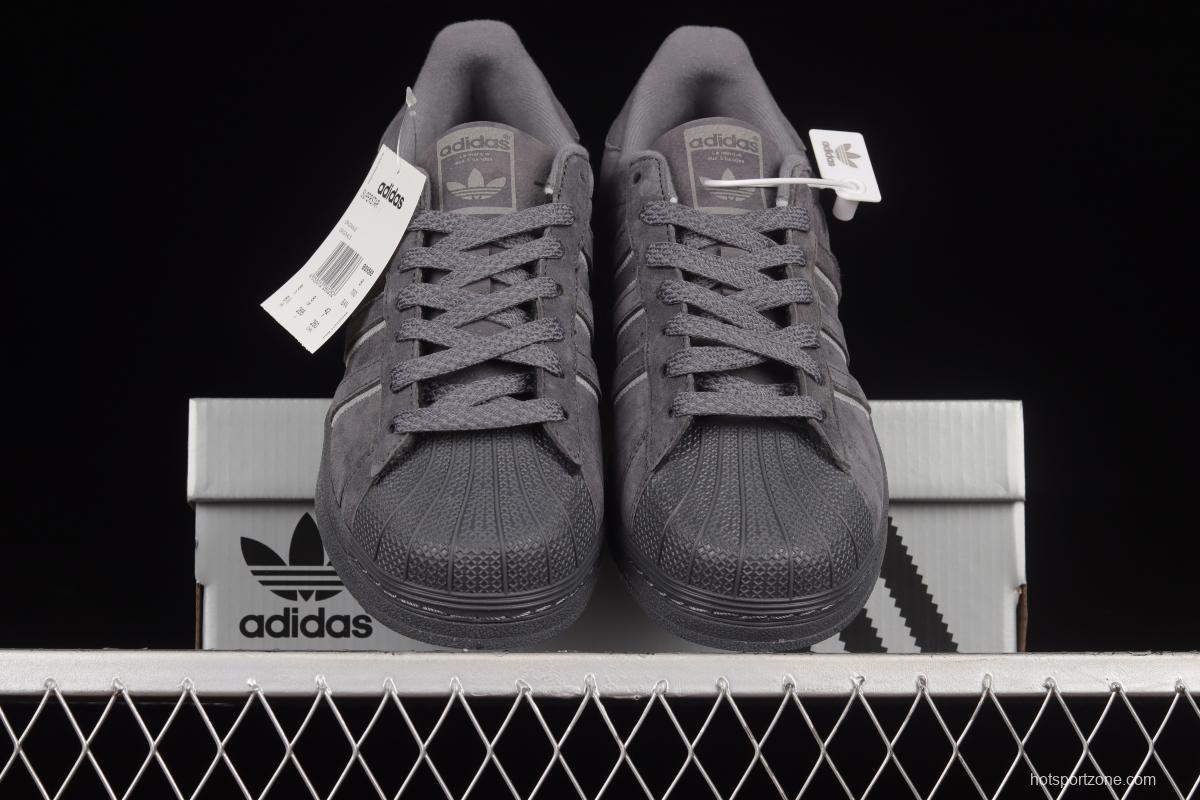 Adidasidas Superstar BS9988 Das clover pig eight leather 3M reflective shell head casual shoes