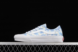Vans Style 36 Decon SF Blue and White Blue and White Vulcanized canvas Leisure Sports Board shoes VN0A5HFF686