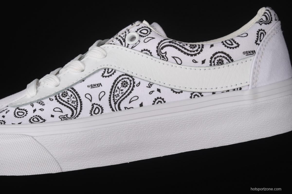 Vans Bold NI black and white printed cashew flower low upper board shoes VN0A3WLP42M