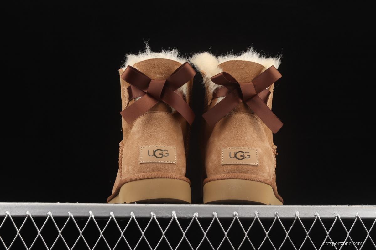 UGG Mini Bailey Button II Bowtie Outdoor Snow Boots 1016501