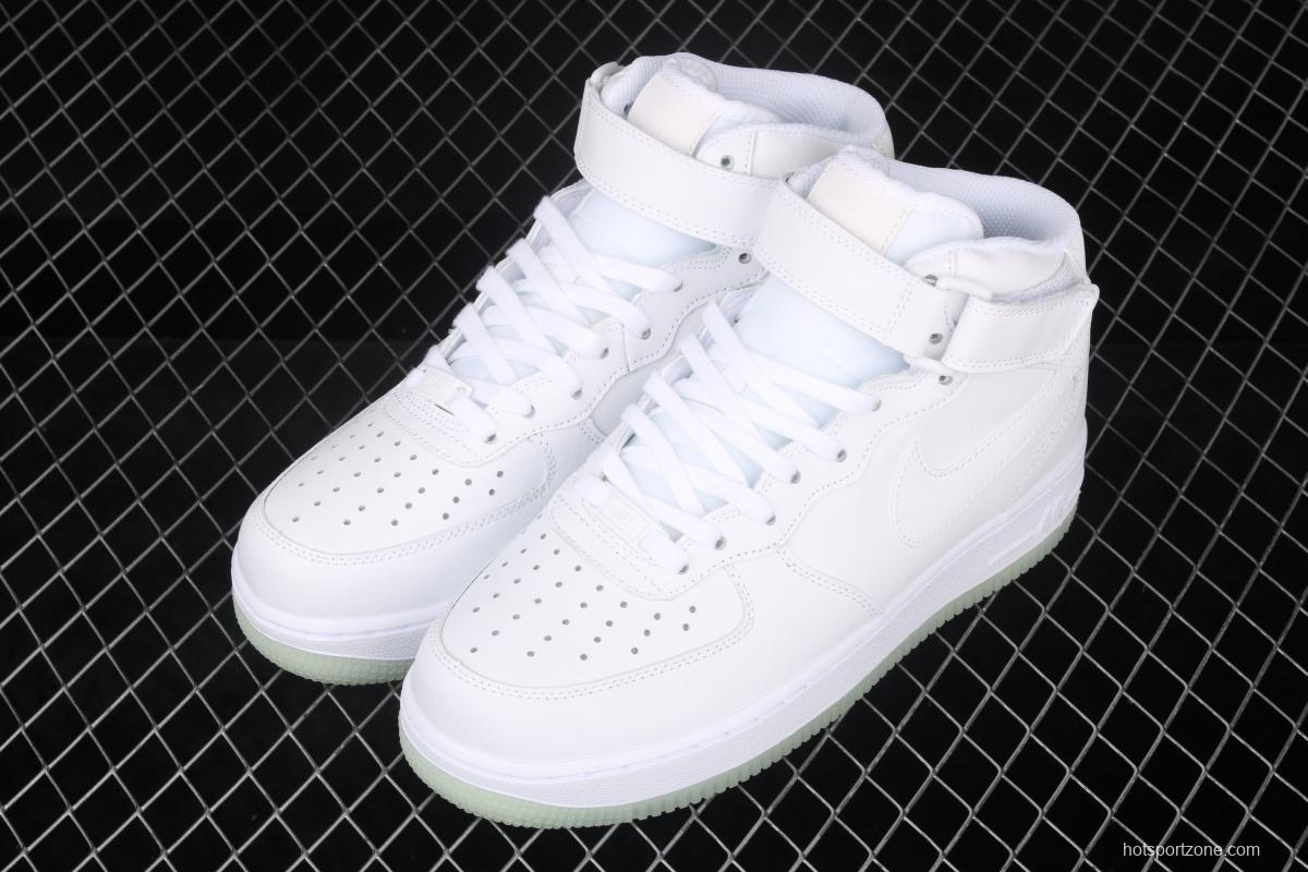 NIKE Air Force 11607 ESS Night Light sole 3M reflective Zhongbang Leisure Board shoes AO2133-101