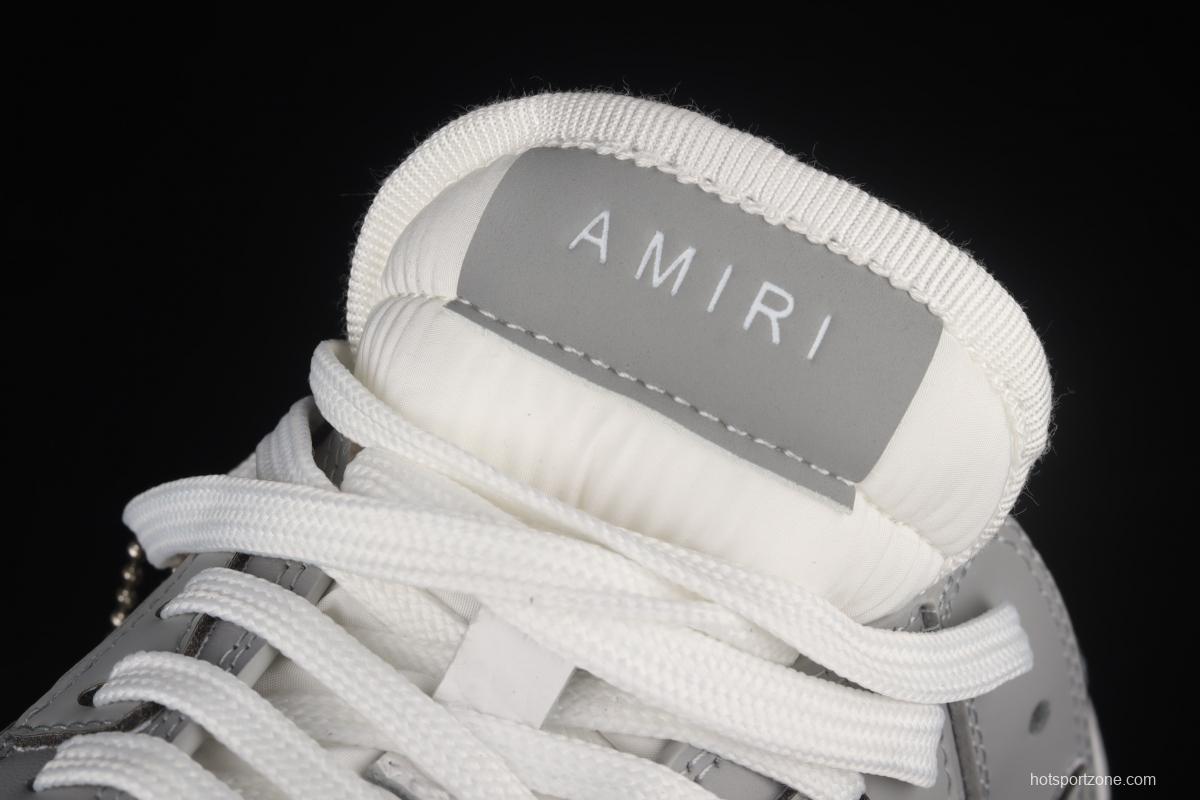 AMIRI 21SS SKEL-TOP bone lower side white ash