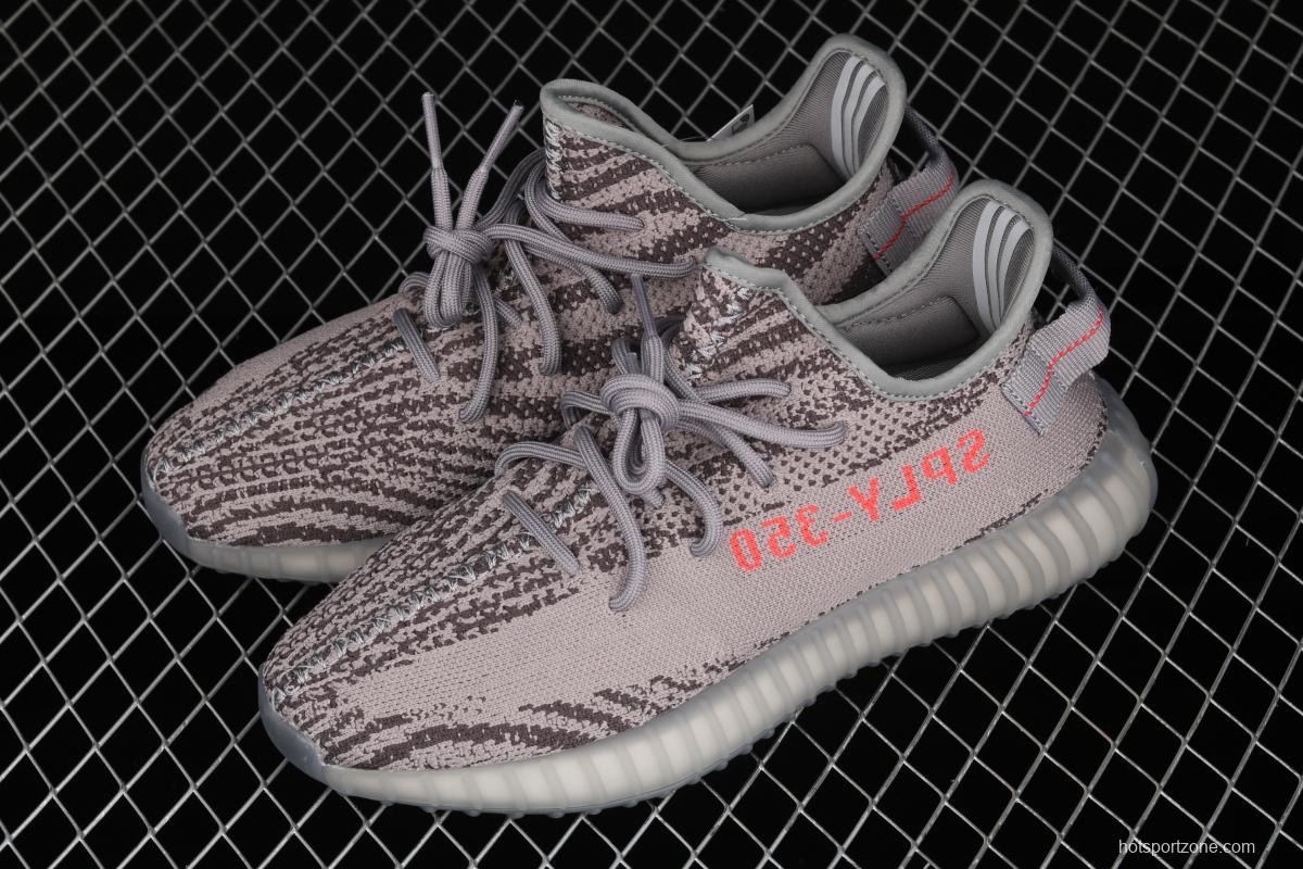 Adidas Yeezy 350 Boost Basf V2 AH2203 Darth Coconut 350 second generation new gray orange color BASF popcorn