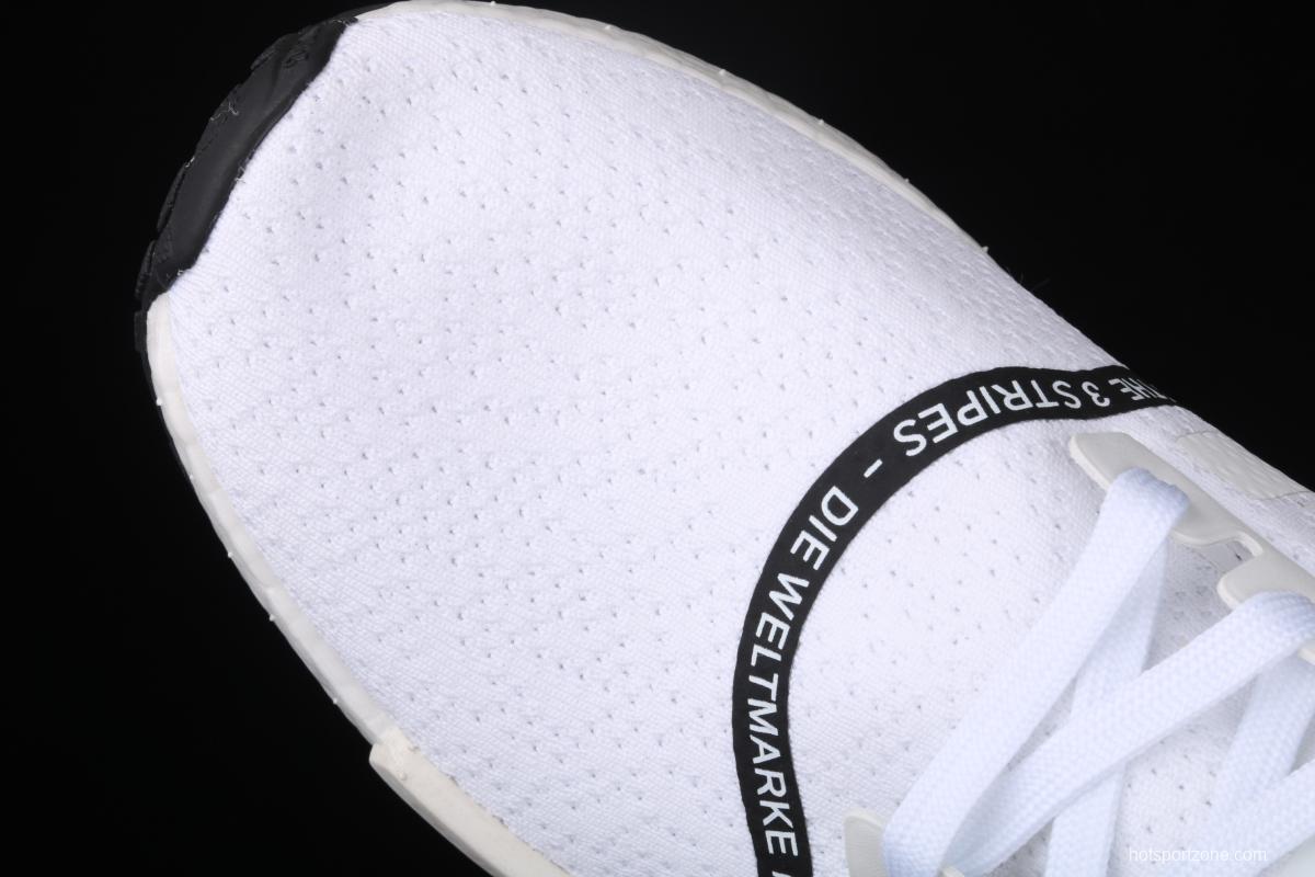 Adidas NMD_R1 Boost Originals Taping EF3326 White Samurai