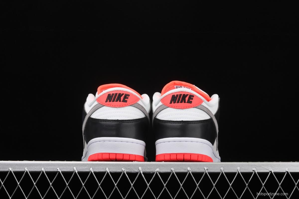 NIKE DUNK SB Low Pro ISO infrared gray orange CD2563-004