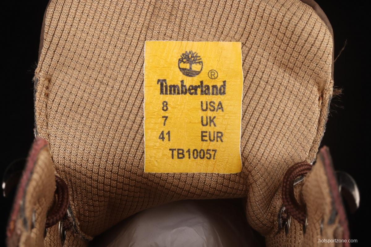 Timberland medium-top outdoor casual shoes TB10057COFFEE