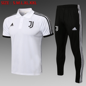 21 22 Juventus POLO White （Black）S-2XL C690#