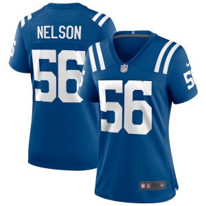 Women's Quenton Nelson Royal Player Limited Team Jersey