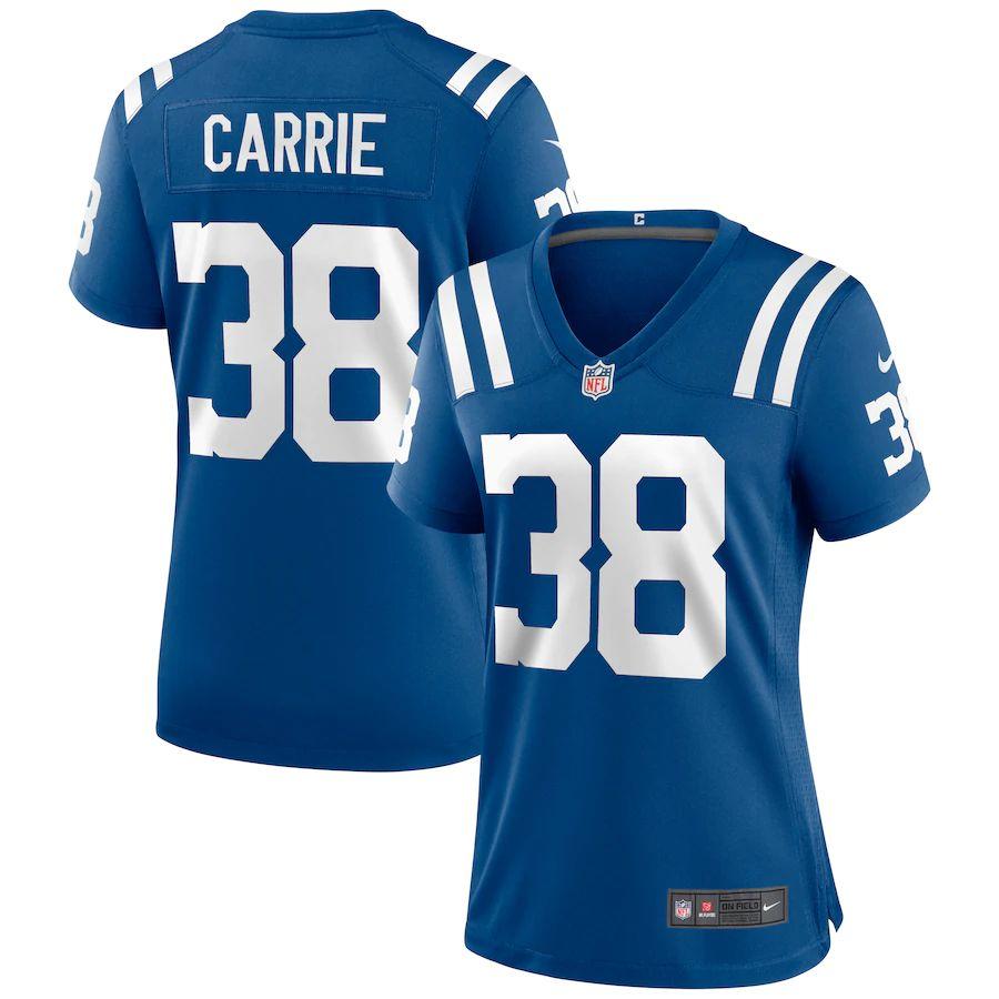 Women's T.J. Carrie Royal Player Limited Team Jersey