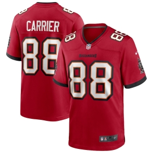 Men's Mark Carrier Red Retired Player Limited Team Jersey