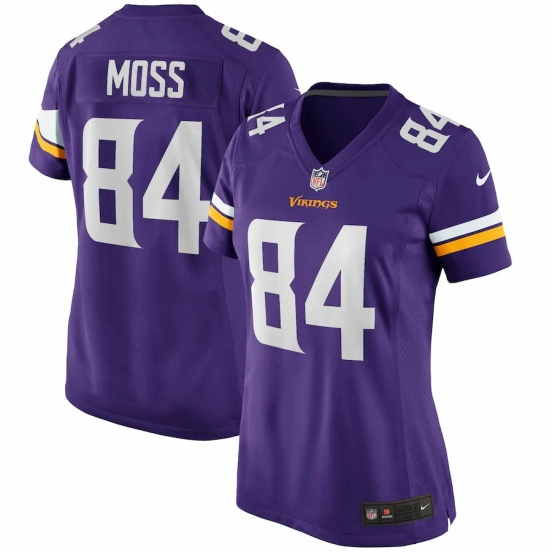 Women's Randy Moss Purple Retired Player Limited Team Jersey