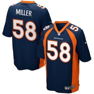 Youth Von Miller Navy Blue Alternate Player Limited Team Jersey