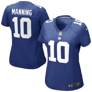 Women's Eli Manning Royal Blue Player Limited Team Jersey