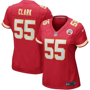 Women's Frank Clark Red Player Limited Team Jersey