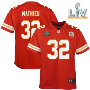 Youth Tyrann Mathieu Red Super Bowl LV Bound Player Limited Team Jersey