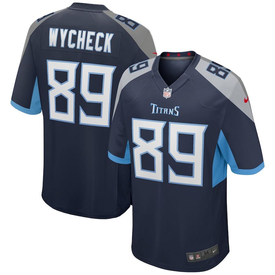 Men's Frank Wycheck Navy Retired Player Limited Team Jersey