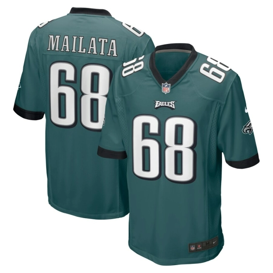 Men's Jordan Mailata Midnight Green Player Limited Team Jersey