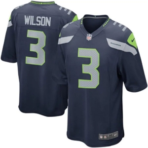 Youth Russell Wilson College Navy Player Limited Team Jersey