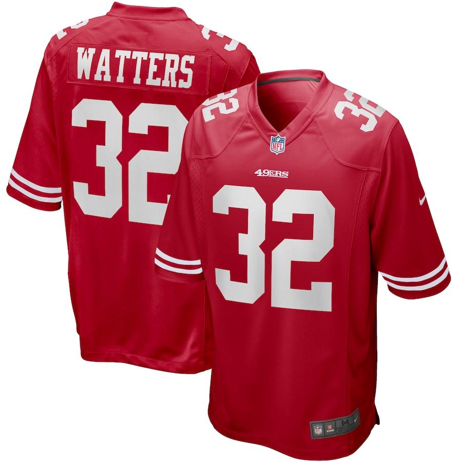 Men's Ricky Watters Scarlet Retired Player Limited Team Jersey
