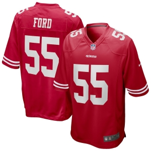 Men's Dee Ford Scarlet Player Limited Team Jersey