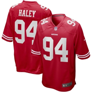 Men's Charles Haley Scarlet Retired Player Limited Team Jersey