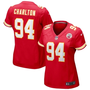 Women's Taco Charlton Red Player Limited Team Jersey
