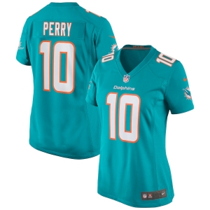 Women's Malcolm Perry Aqua Player Limited Team Jersey