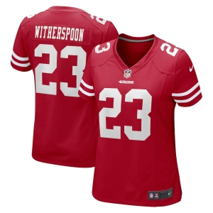 Women's Ahkello Witherspoon Scarlet Player Limited Team Jersey