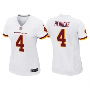 Women's Taylor Heinicke White Player Limited Team Jersey