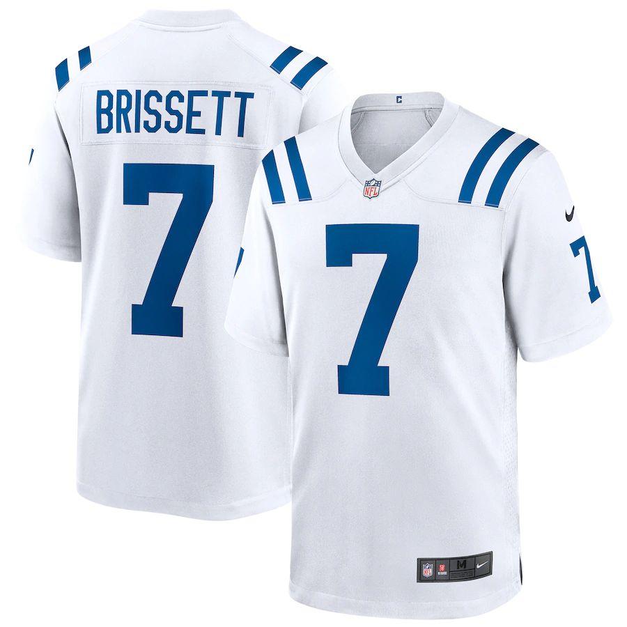Men's Jacoby Brissett White Player Limited Team Jersey