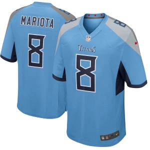 Youth Marcus Mariota Light Blue Player Limited Team Jersey