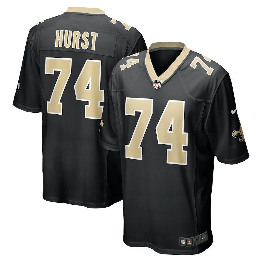 Men's James Hurst Black Player Limited Team Jersey