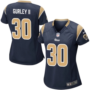 Women's Todd Gurley II Navy Player Limited Team Jersey