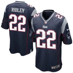 Youth Stevan Ridley Navy Blue Player Limited Team Jersey