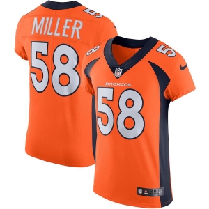 Men's Von Miller Orange Alternate Vapor Untouchable Player Elite Team Jersey