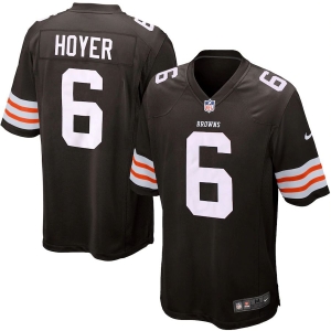 Youth Historic logo Brian Hoyer Brown Player Limited Team Jersey