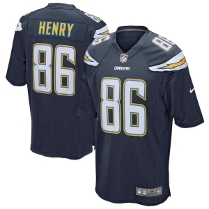 Youth Hunter Henry College Navy Player Limited Team Jersey